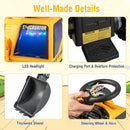 6V Ride-on Excavator with Music LED Lights and 30° Rotatable for Kids - product detail 3