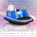 12V Electric Kids' Ride-On Bumper Car with Flashing Lights and Slow Start Function - product detail 6