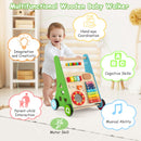Wooden Activity Push Walker with Xylophone and Shape Sorter — Multicolour — image 3