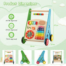 Wooden Activity Push Walker with Xylophone and Shape Sorter — Multicolour — image 4