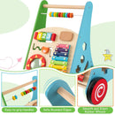 Wooden Activity Push Walker with Xylophone and Shape Sorter — Multicolour — image 6