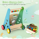 Wooden Activity Push Walker with Xylophone and Shape Sorter — Multicolour — image 8