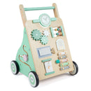 Wooden Activity Push Walker with Music and Shape Blocks — Green — image 7