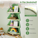 4-Tier Toddler Christmas Tree Bookcase for Kids Room – product image 6