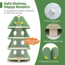 4-Tier Toddler Christmas Tree Bookcase for Kids Room – product image 7