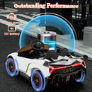Licensed Lamborghini 4WD Kids' Ride-On Sports Car for Kids - White - product detail 27