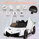 Licensed Lamborghini 4WD Kids' Ride-On Sports Car for Kids - White - product detail 2