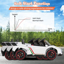Licensed Lamborghini 4WD Kids' Ride-On Sports Car for Kids - White - product detail 6