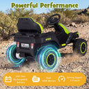 Ride-On Tractor with Detachable Trailer 24V Kids Electric Vehicle with Parent Remote - Green - product detail 9
