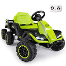 Ride-On Tractor with Detachable Trailer 24V Kids Electric Vehicle with Parent Remote - Green - product detail 3