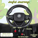 Ride-On Tractor with Detachable Trailer 24V Kids Electric Vehicle with Parent Remote - Green - product detail 6