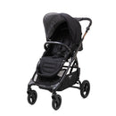 Trend Ultra Elite - Ash Black forward-facing seat front three-quarter