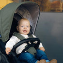 Trend Ultra Elite - Basil lifestyle close-up matching Basil canopy and black handle