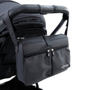 Valco Baby All Purpose Caddy - 6 signature grey stroller angle | Valcobaby (stroller not included)