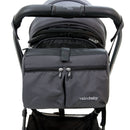 Valco Baby All Purpose Caddy - 3 signature grey stroller front | Valcobaby (stroller not included)