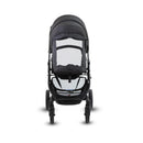 Snap Ultra Elite - Liquorice rear ventilation panel open