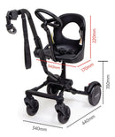 VeeBee Co-Rider Black dimension diagram