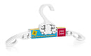 VeeBee Nursery Clothes Hangers - 6 Pack - Hangers White