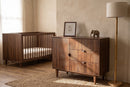 Wabi Chest — with the Wabi Cot in a nursery