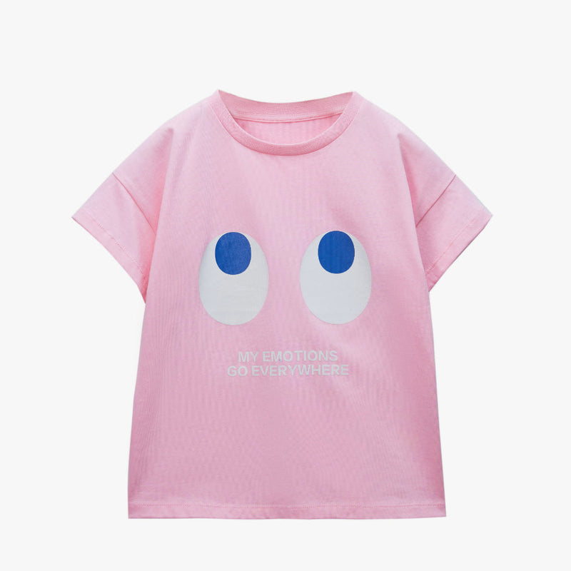 Pac-Man Eyes Up Printed Short Sleeve T-Shirts