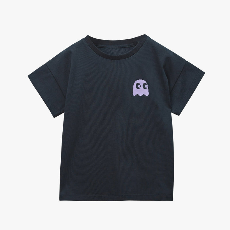 Pac-Man Ghost Printed Short Sleeve T-Shirt