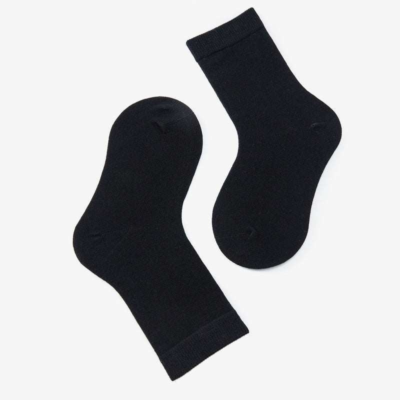 Adult Toddler Kids Solid Color Mid Tube Socks