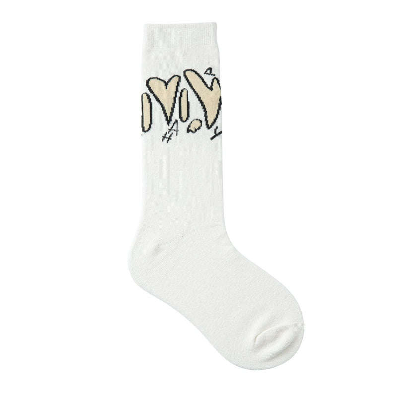 Anti Slip Mid-Calf Printed Socks