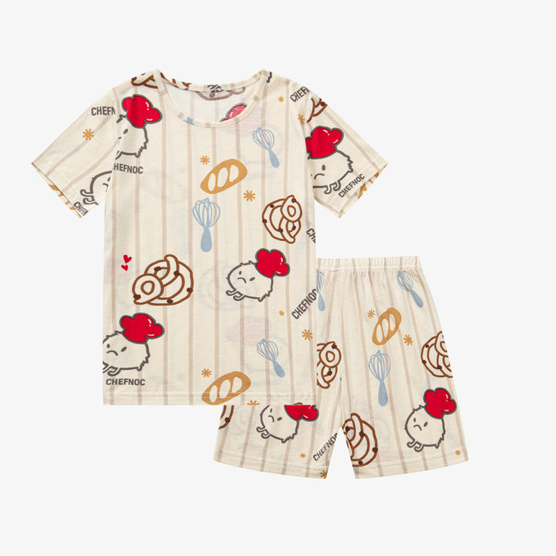 Chefnoc Printed Cotton Pajamas Set