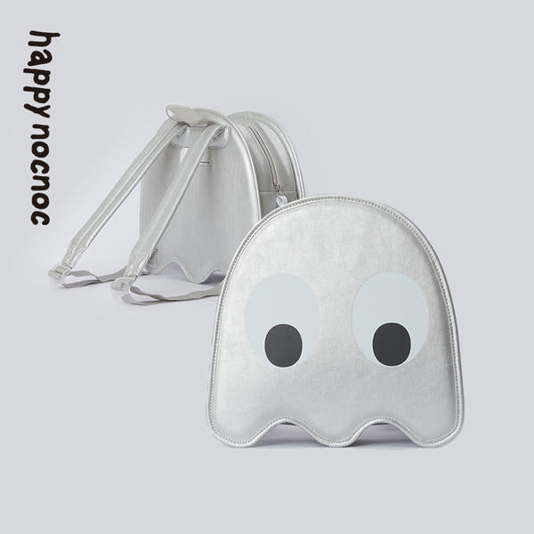 Pac-Man Casual Space Silver Backpack