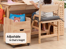My Duckling NALA Solid Wood Adjustable Study Chair