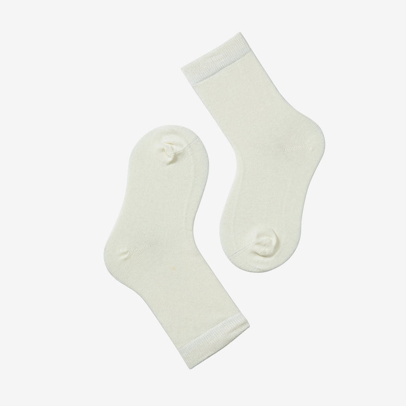 Adult Toddler Kids Solid Color Mid Tube Socks