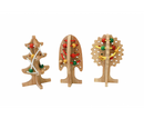 Kids Christmas Wooden Lacing Tree