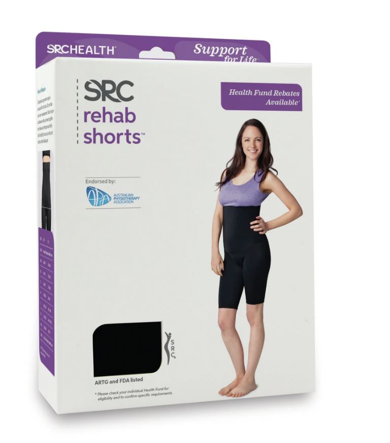 SRC Rehab Womens High Waist Shorts