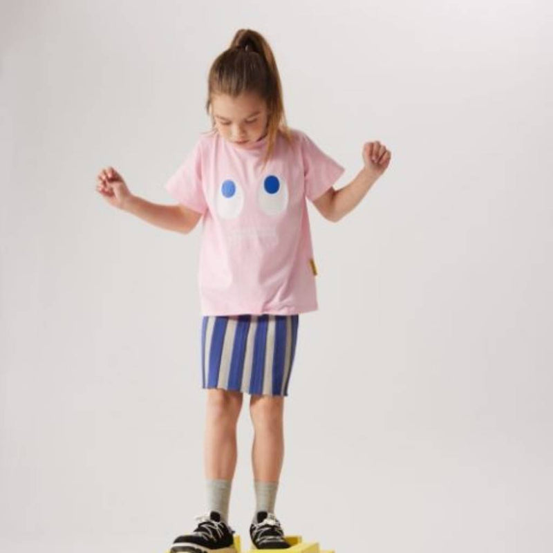 Pac-Man Eyes Up Printed Short Sleeve T-Shirts