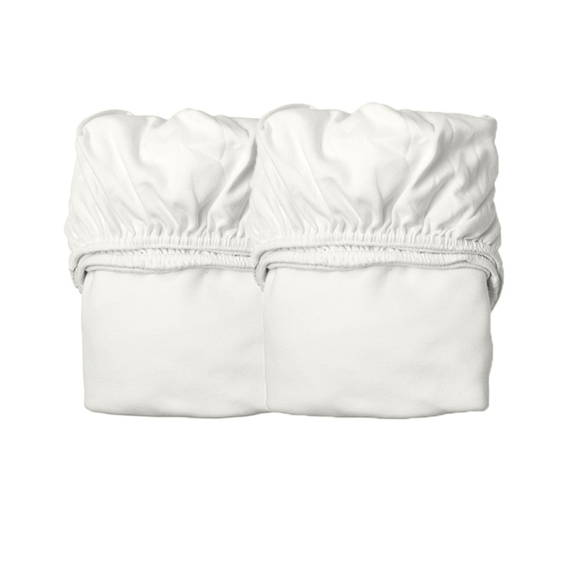 Leander Organic Cot Fitted Sheets 2 Pack