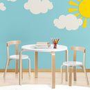 Baby Direct 3PCS Set Kids Activity Table and Chairs Toy Play Desk