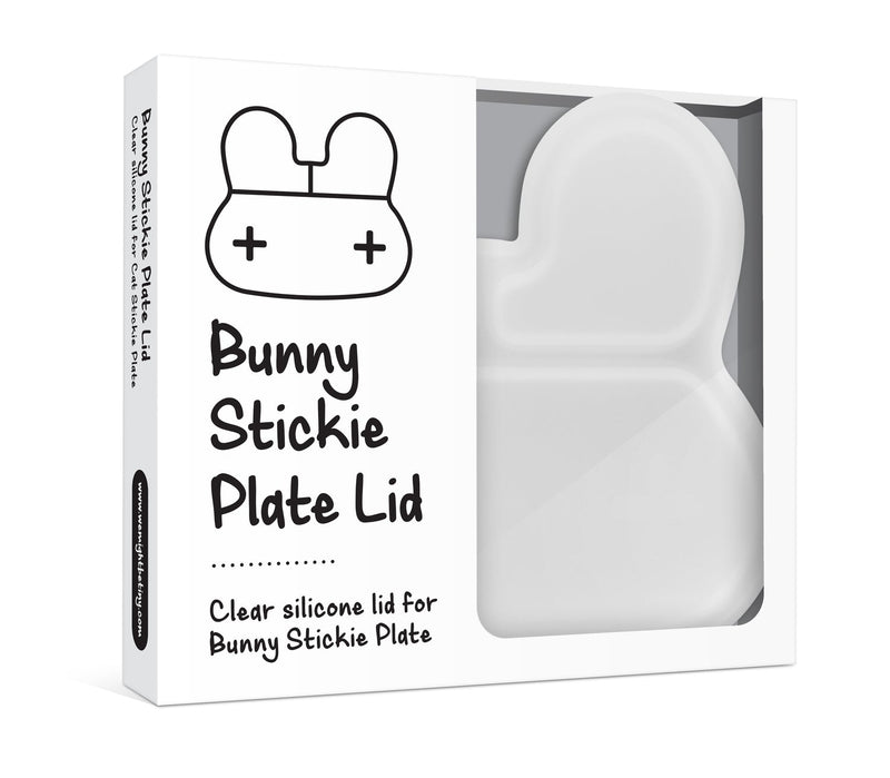 We Might Be Tiny Kids Bunny Stickie Plate Lid