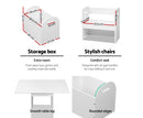 Keezi Kids Multi-function Table & Chair With Storage