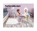 Keezi Kids Princess Vanity Dressing Table & Stool