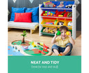 Keezi Kids 12 Bin Compartment Toy Shelf Organiser