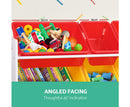 Keezi Kids 12 Bin Compartment Toy Shelf Organiser
