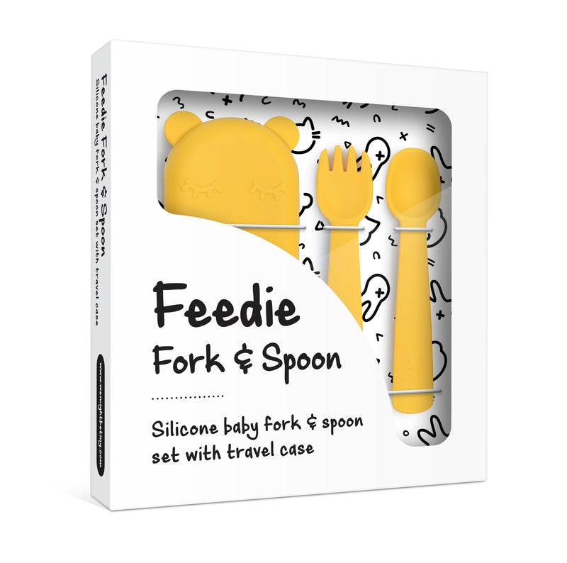 We Might Be Tiny Kids Feedie Fork & Spoon Set