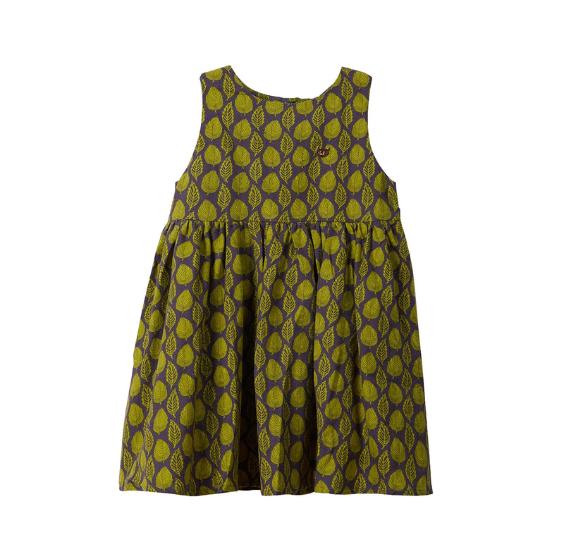 Toddler Girl Leaf Designed Dress