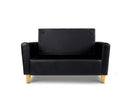 Keezi Kids 2 Seater Leather Storage Couch