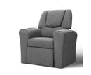 Keezi Kids Soft Linen Recliner Chair