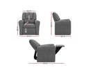 Keezi Kids Soft Linen Recliner Chair