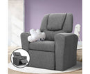 Keezi Kids Soft Linen Recliner Chair