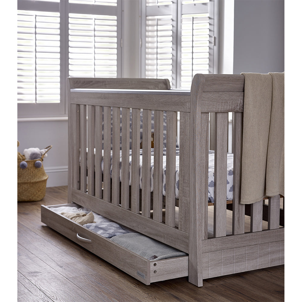 Love N Care Noble Cot Chest and Bamboo Mattress Package
