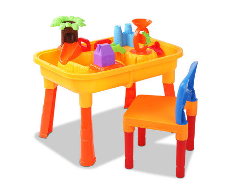 Keezi Kids Table & Chair Sandpit Set