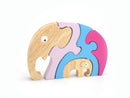 STACKING JIGSAW-ELEPHANT & BABY